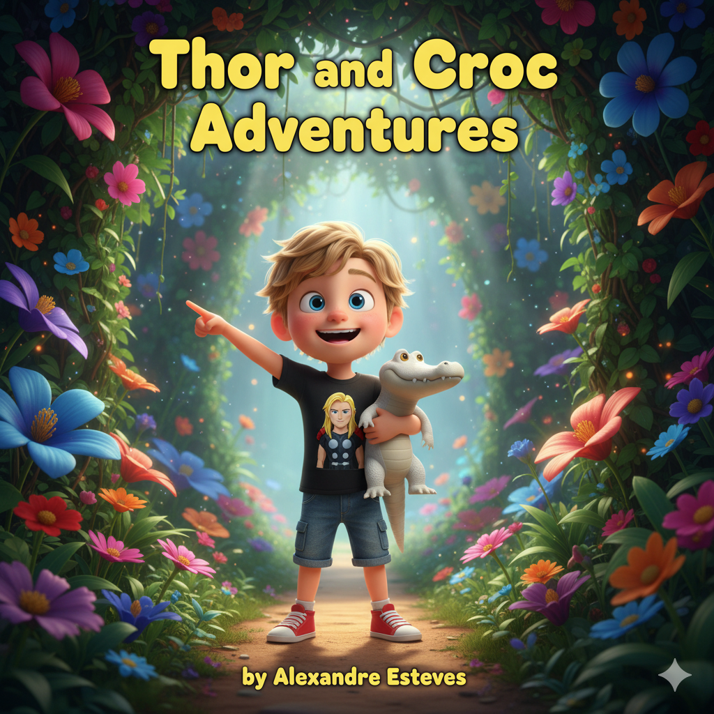 Thor and Croc Adventures Book