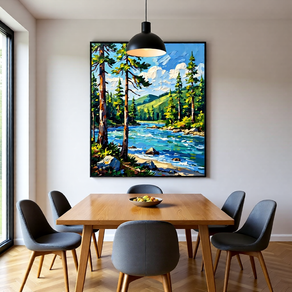 Mountain River Serenity