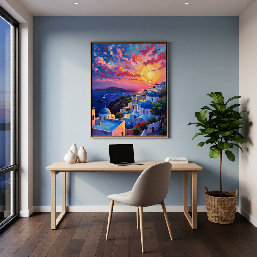 Santorini Sunset Dream 