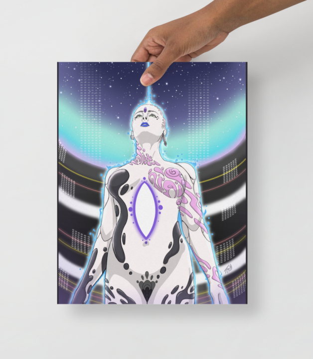 Goddess Loading... 11X14" Print