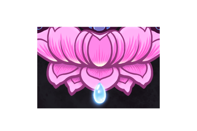 Triple Goddess Blossom 14x14" Print