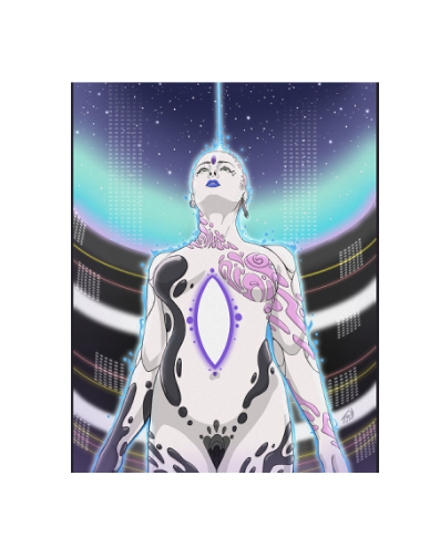 Goddess Loading... 11X14" Print