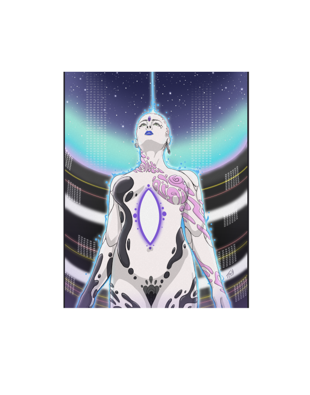 Goddess Loading... 16x20" Print