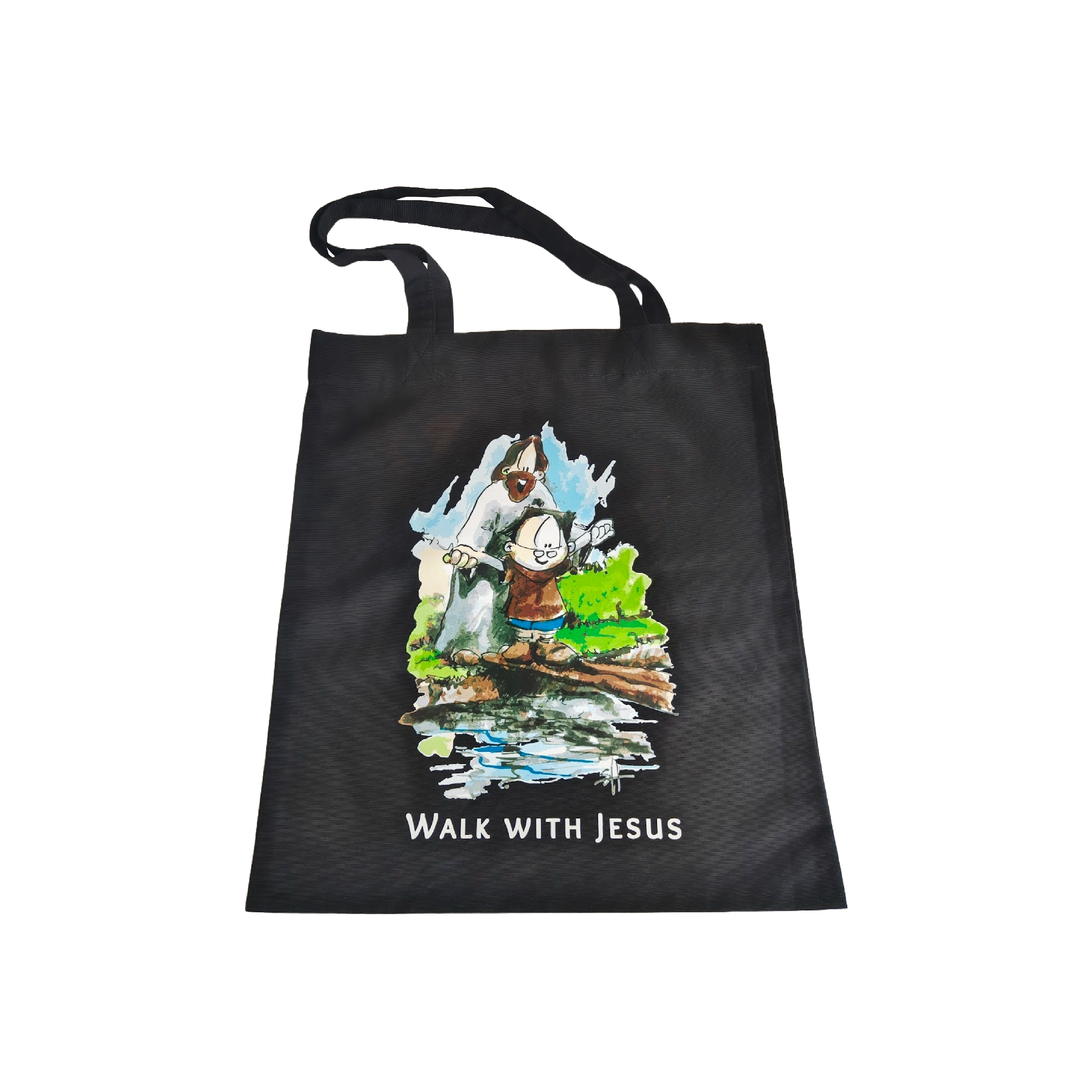 Walk with Jesus Totebag