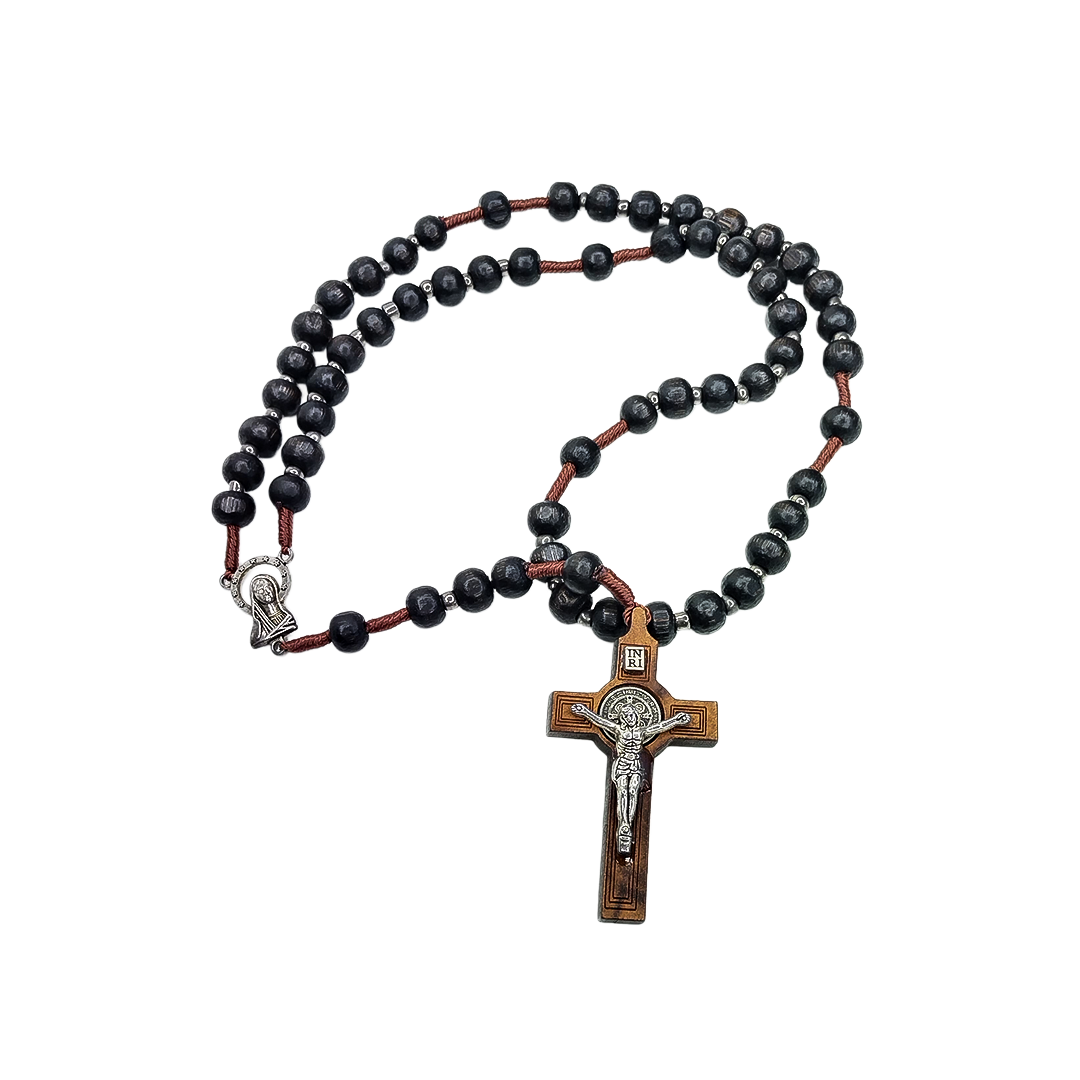 Rosario Kayu Kopi 8 mm