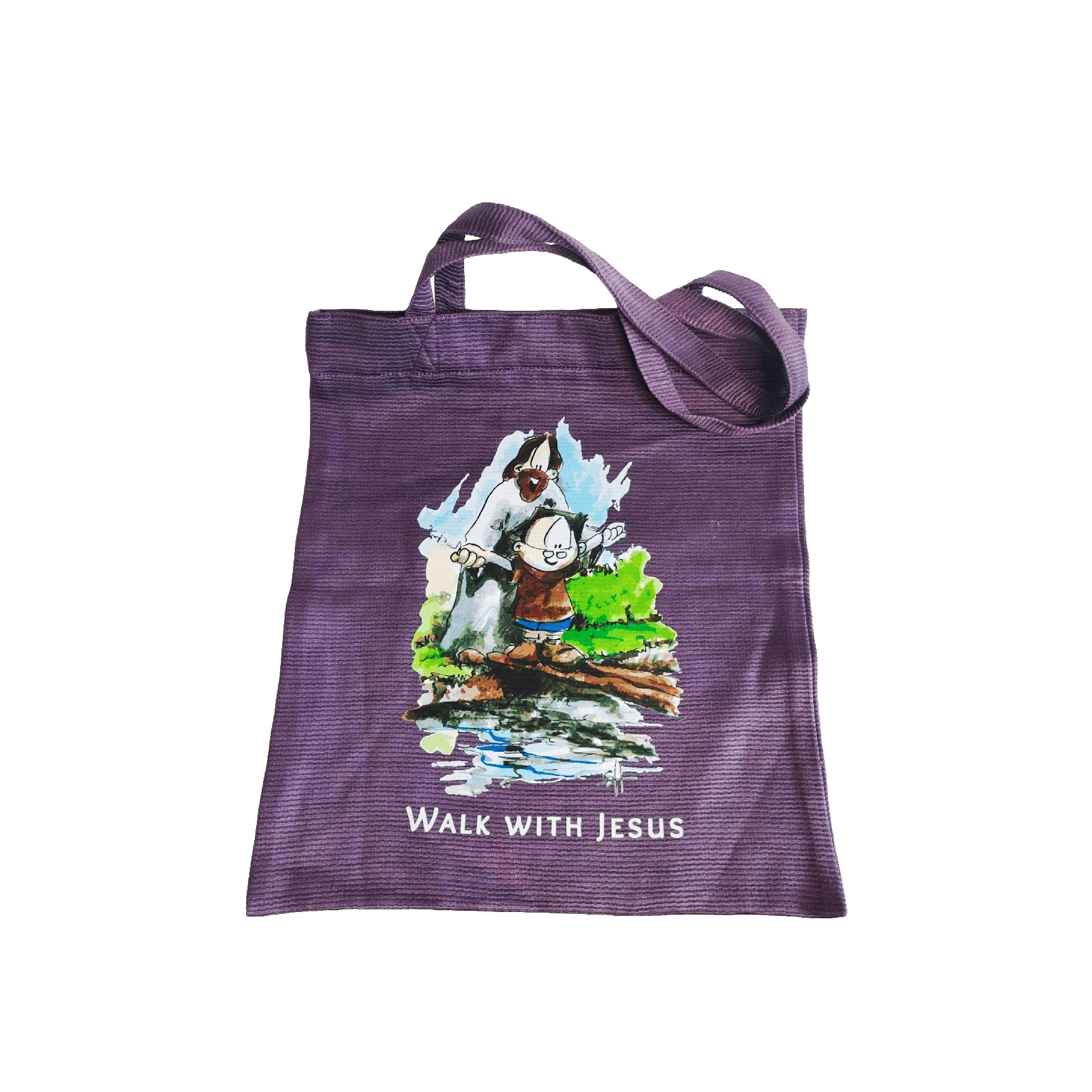 Walk with Jesus Totebag