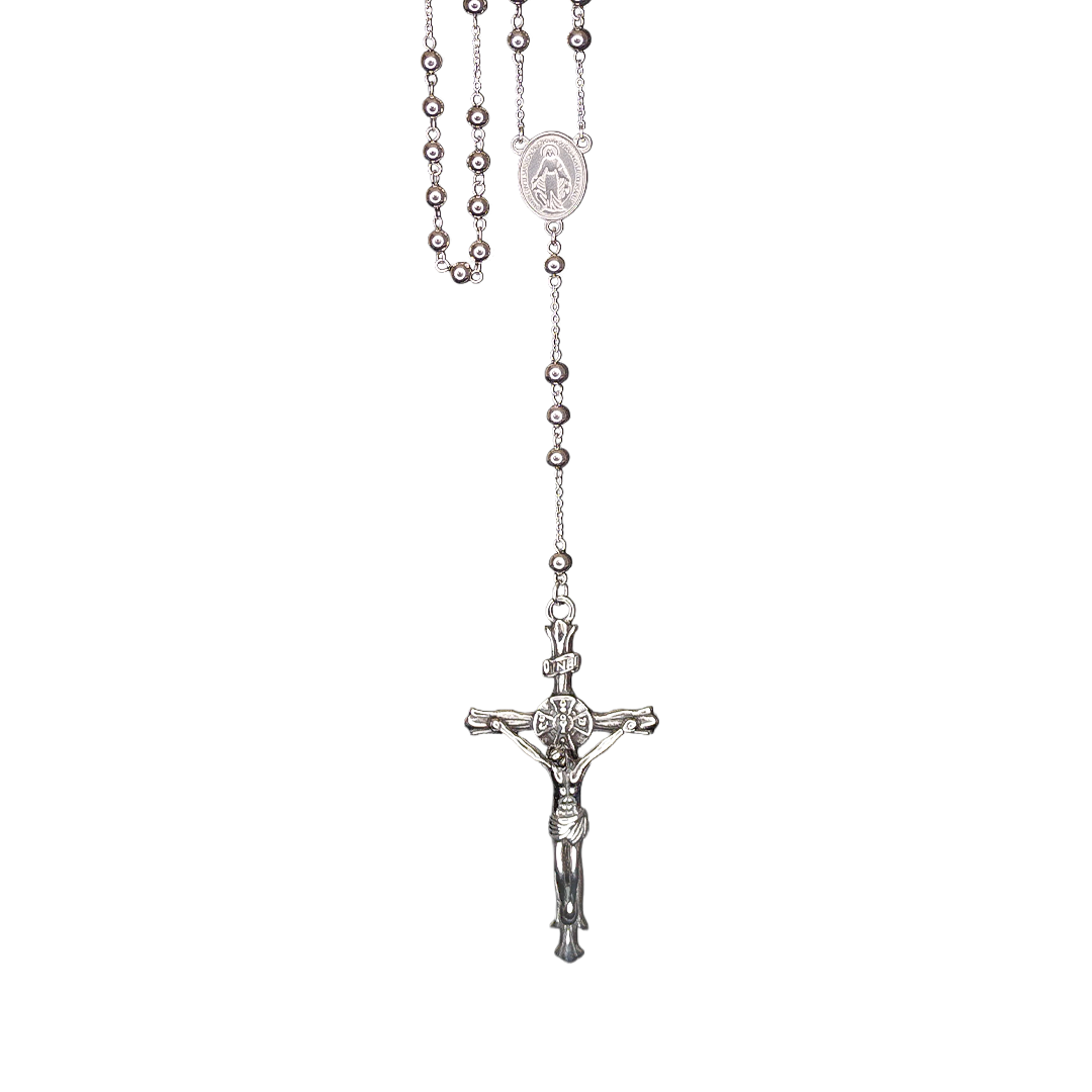 Rosario Stainless Steel Bead 6 mm