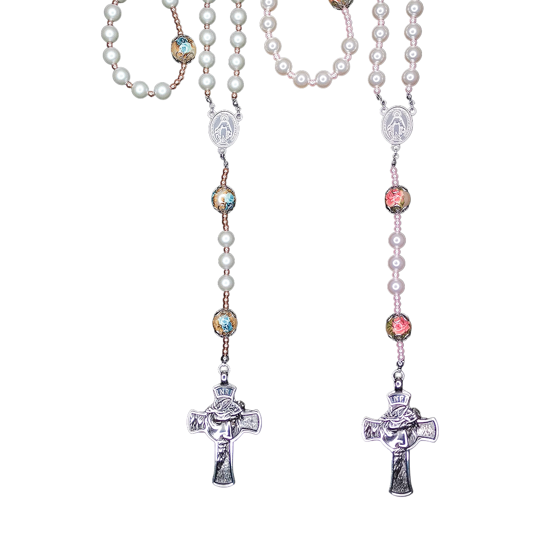 Rosario Swarovski 60 Pearl 8 Tsha S45