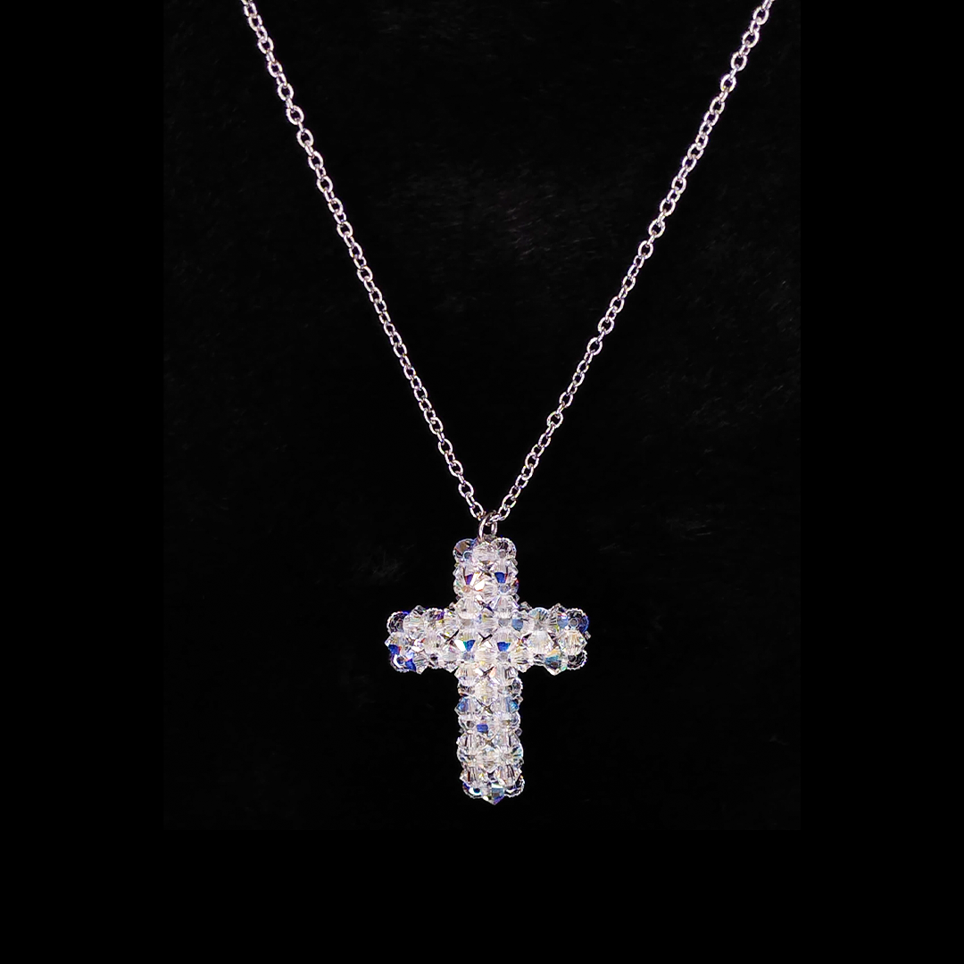 Salib Swarovski 93 kristal 3mm