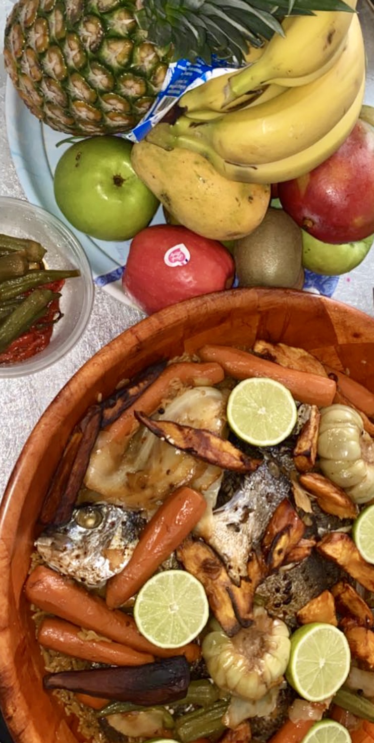 Thiéboudienne au Poisson royal et familiale