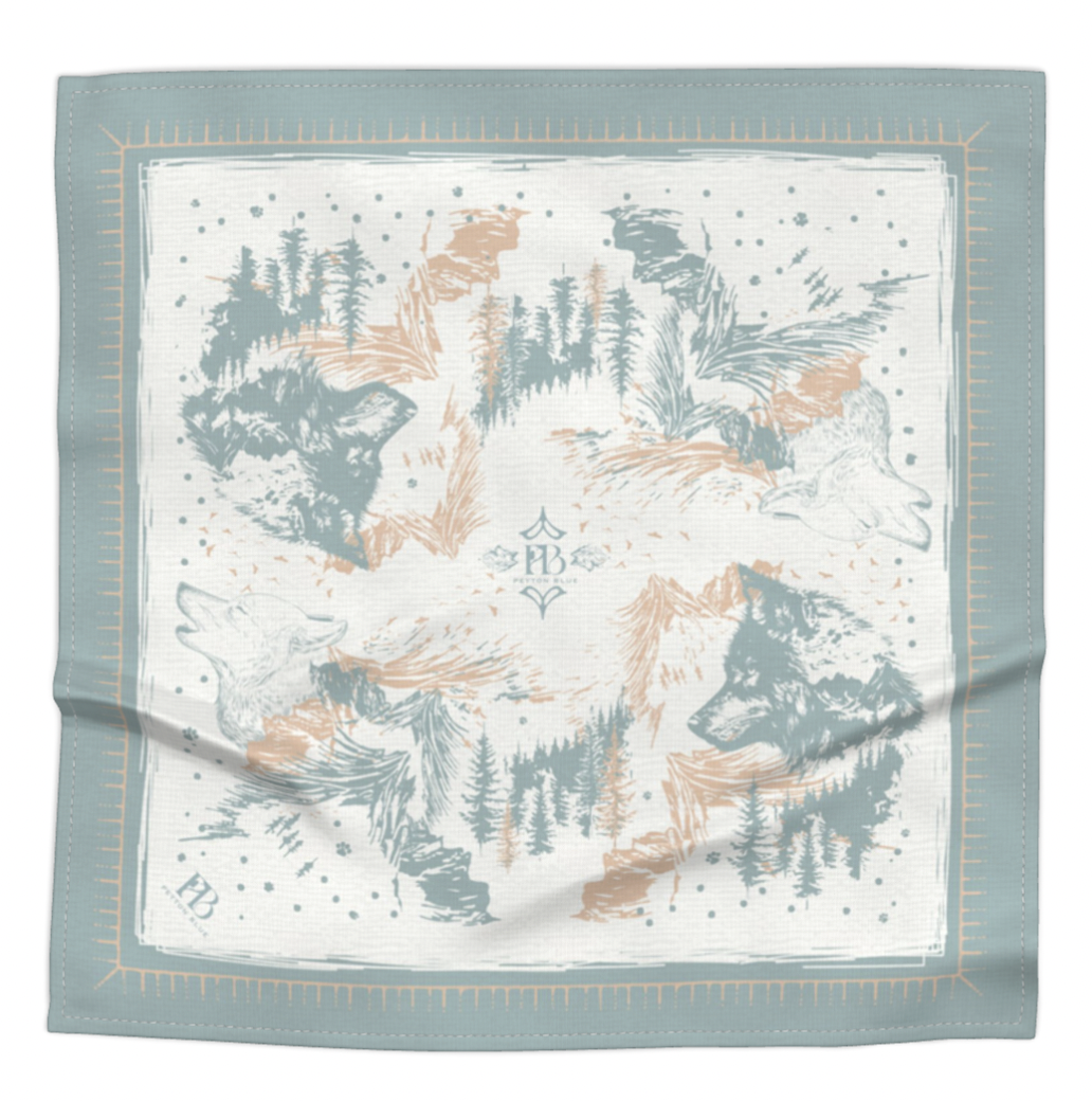 Winter Wolf Bandana