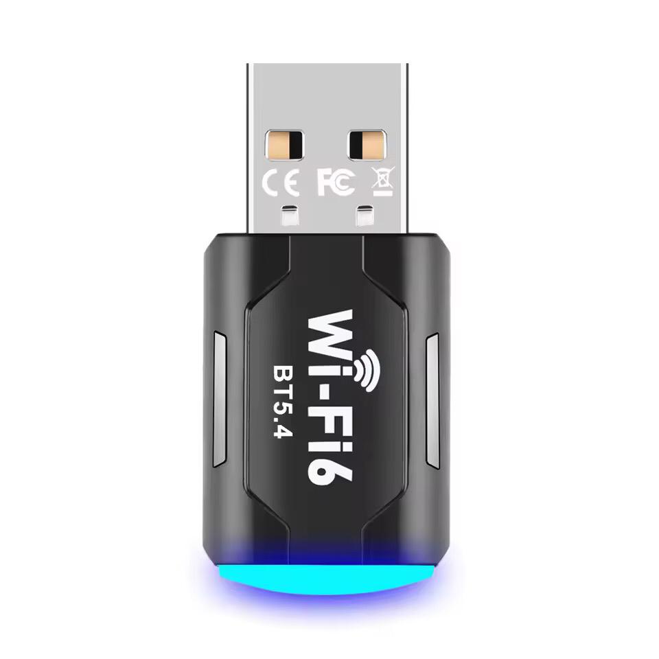 Wi-Fi 6 USB Adapter and bluetooth