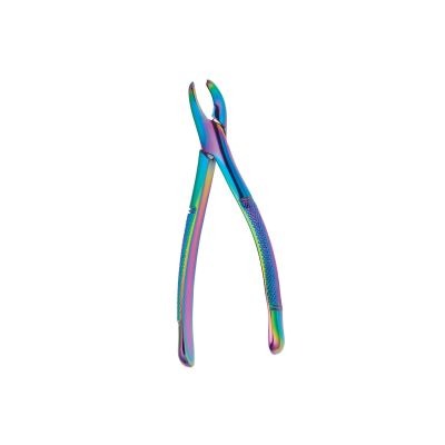 Rainbow Finish Dental Extraction Forceps