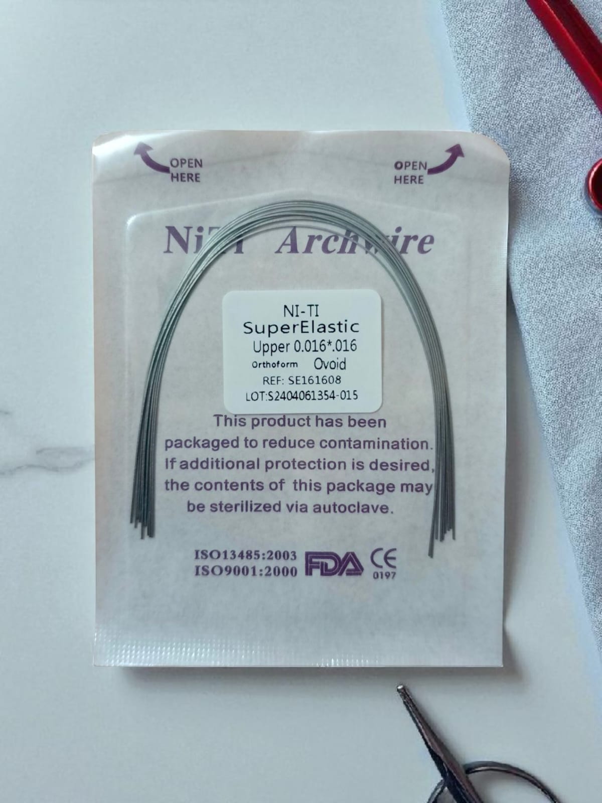 Ni-Ti SuperElastic Archwire