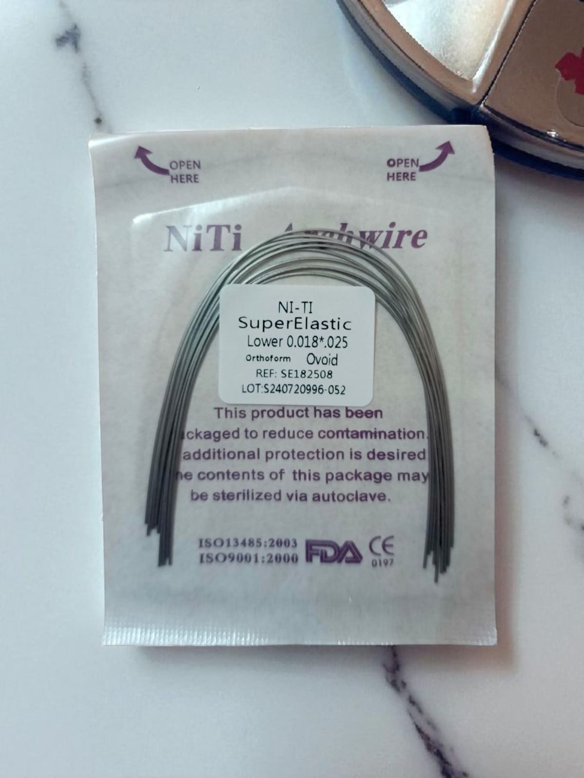 Ni-Ti Super Elastic Archwire