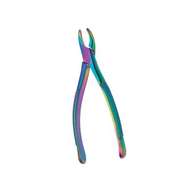 Rainbow Titanium Dental Forceps