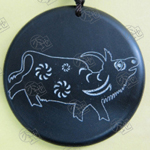 (343) 十二生肖圓佩