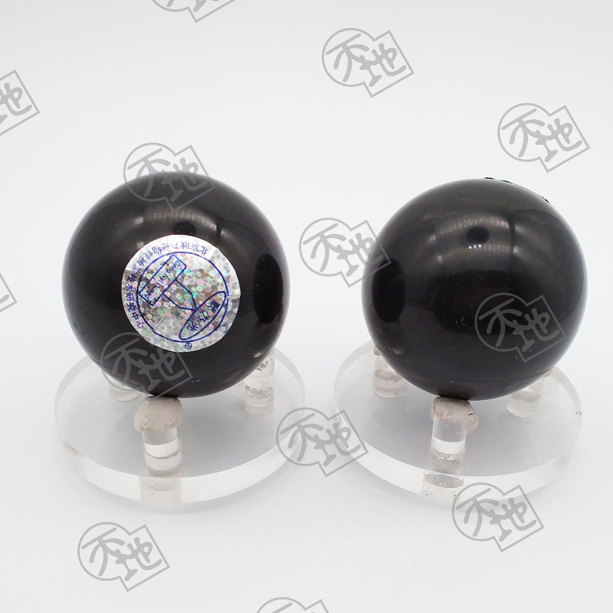 (810B) 砭石球 (對)