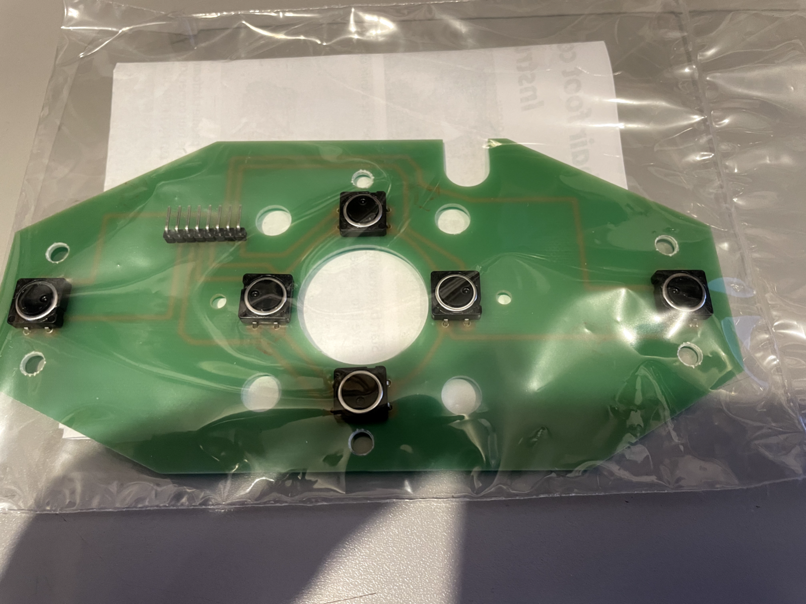 BELMONT DENTAL CHAIR FOOT CONTROL PCB w/POSITION LABEL BEL20 BEL10 BEL7