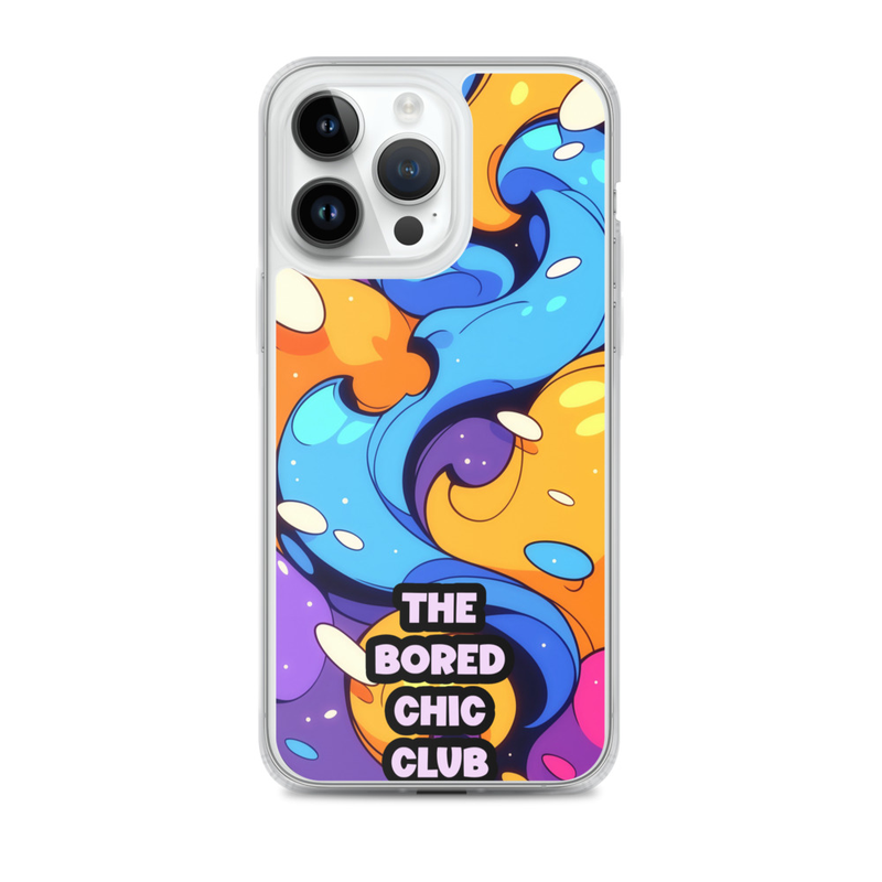 MagSafe® clear case for iPhone® THE BORED CHIC CLUB