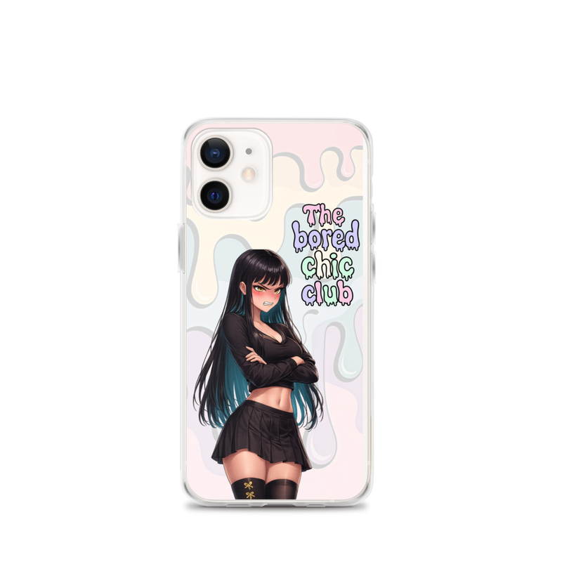 Clear Case for iPhone® THE BORED CHIC CLUB