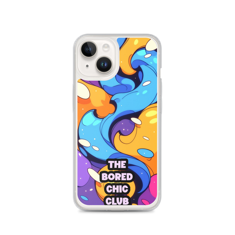 MagSafe® clear case for iPhone® THE BORED CHIC CLUB