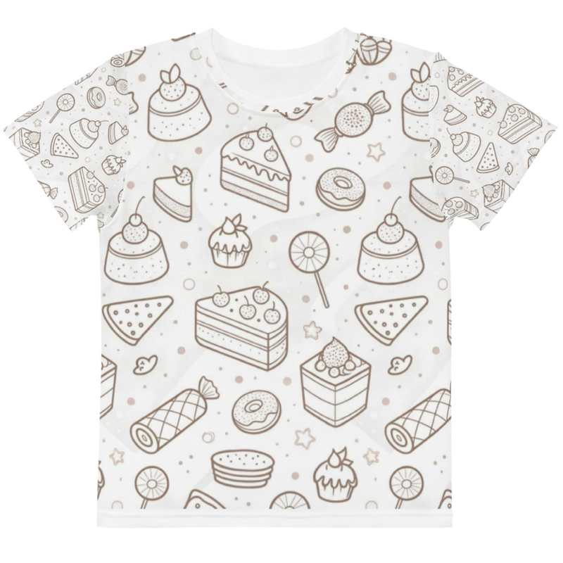 Dessert Pattern Kids T-Shirt