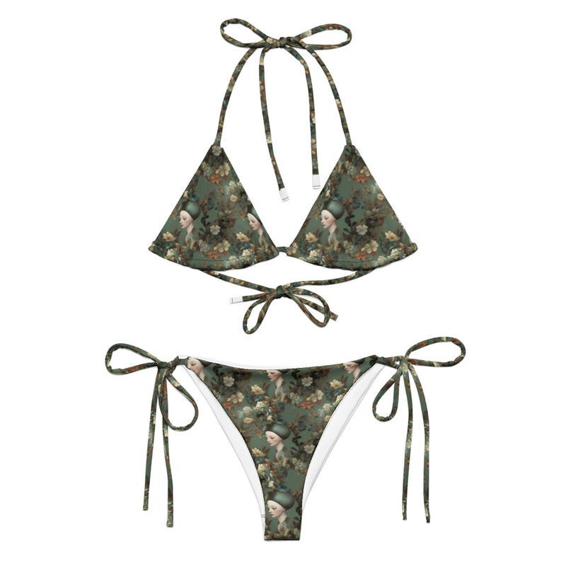 All-over print recycled string bikini Miss Summer