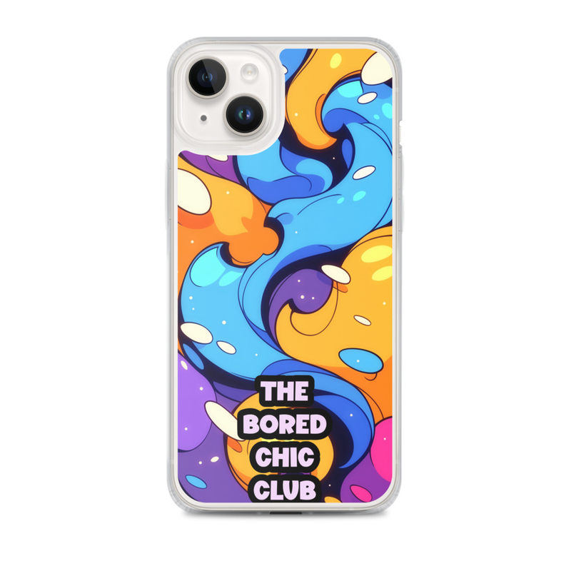 MagSafe® clear case for iPhone® THE BORED CHIC CLUB