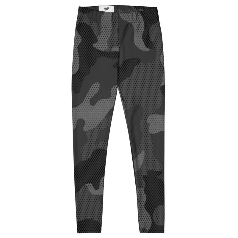 Black Camo Print Leggings