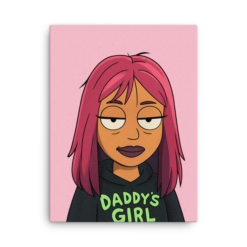 Thin canvas Daddy's Girl