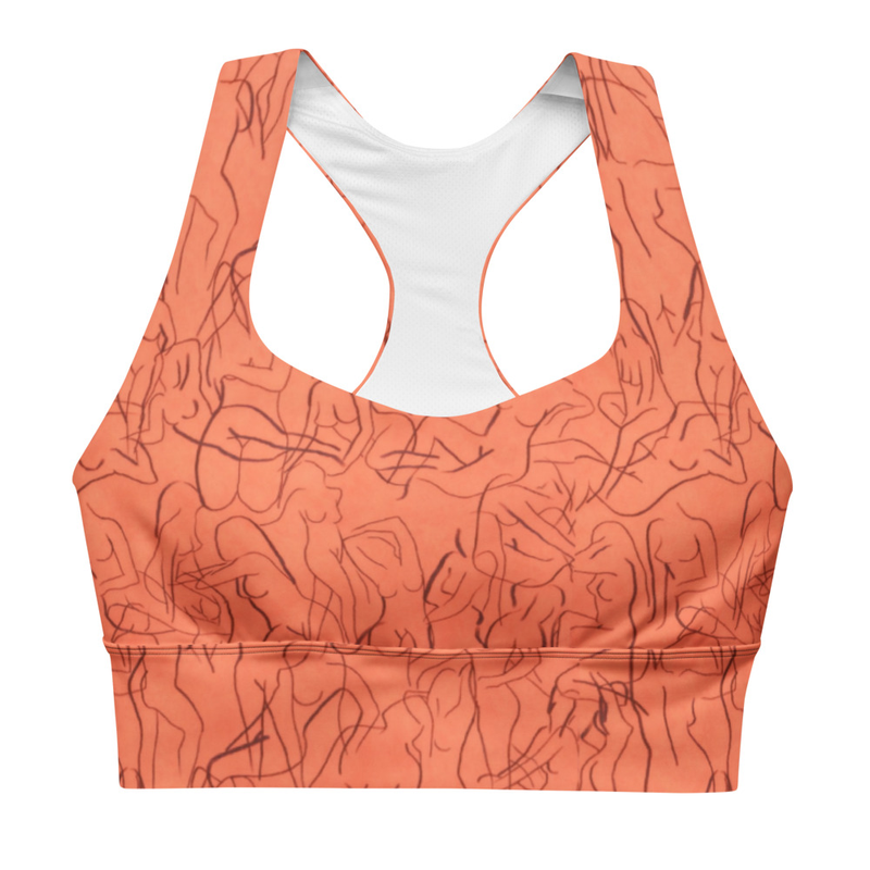 Art-Inspired Sports Bra