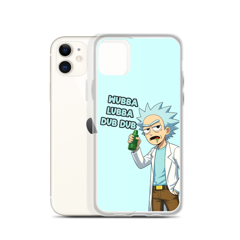 Clear Case for iPhone® WUBBA LUBBA DUB DUB