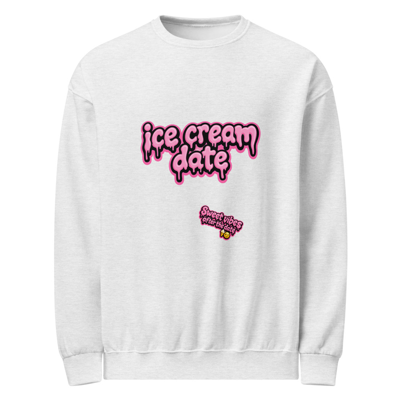 Crew neck sweatshirt Ice Cream Date The Bored Chic Club