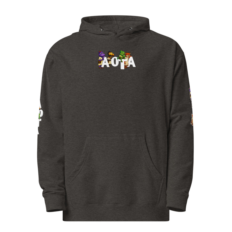 Unisex midweight hoodie A O T A