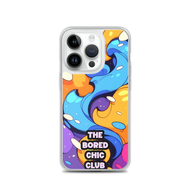 MagSafe® clear case for iPhone® THE BORED CHIC CLUB
