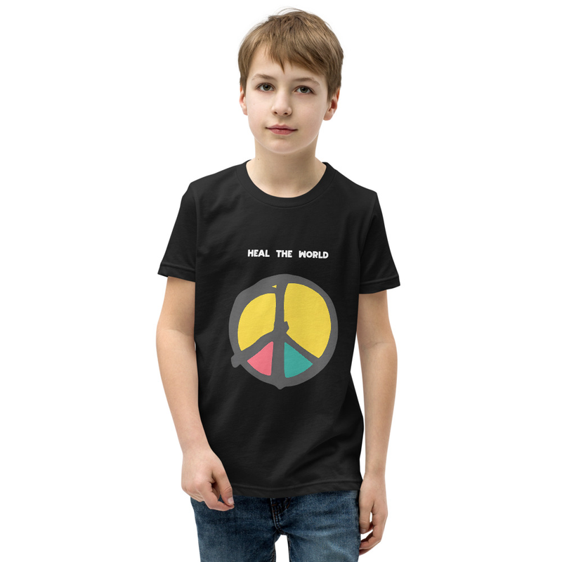 Youth Short Sleeve T-Shirt HEAL THE WORLD