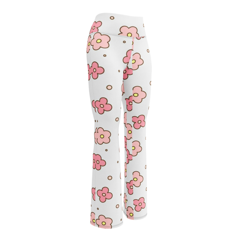 Floral Print Yoga Pants
