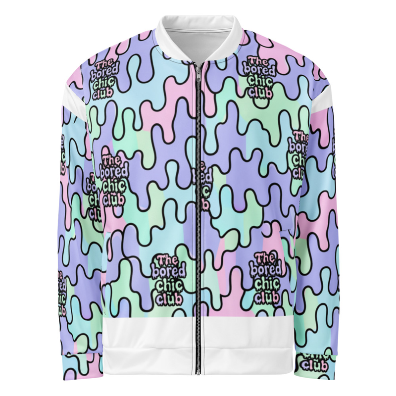Unisex Bomber Jacket The Bored Chic Club