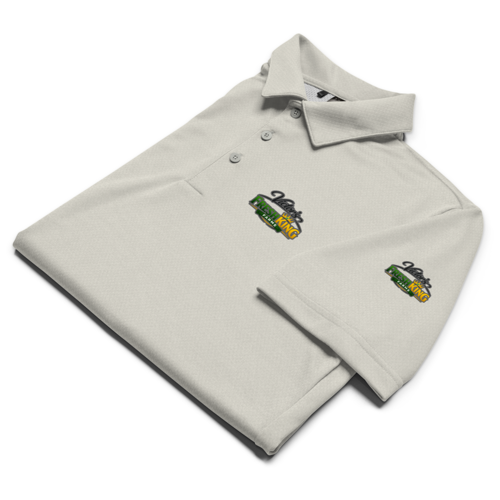 adidas space-dyed polo CUSTOMIZED