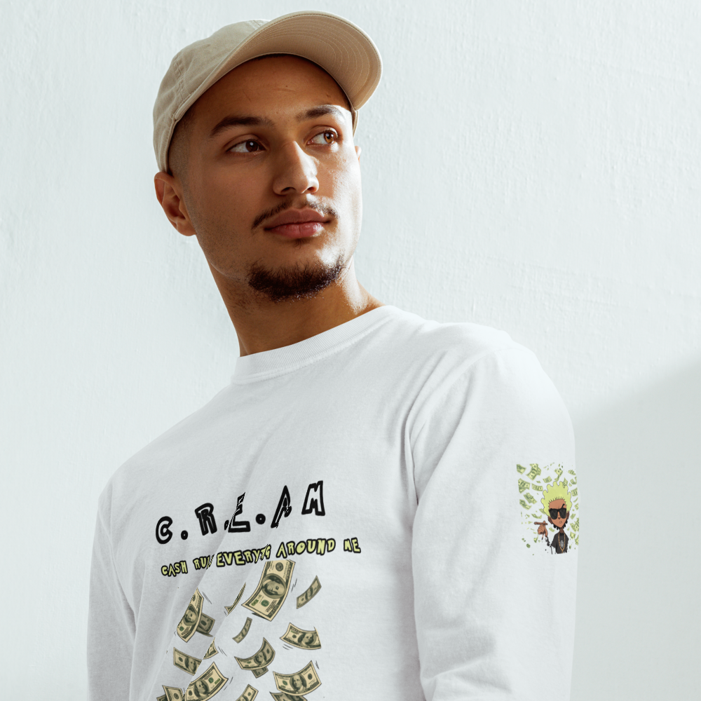 Garment-dyed heavyweight long-sleeve shirt C.R.E.A.M