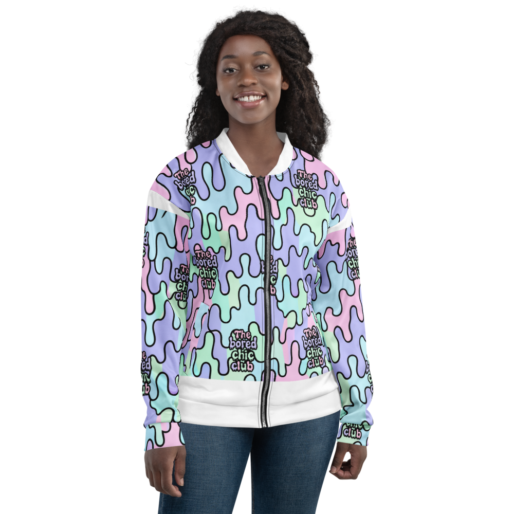 Unisex Bomber Jacket The Bored Chic Club