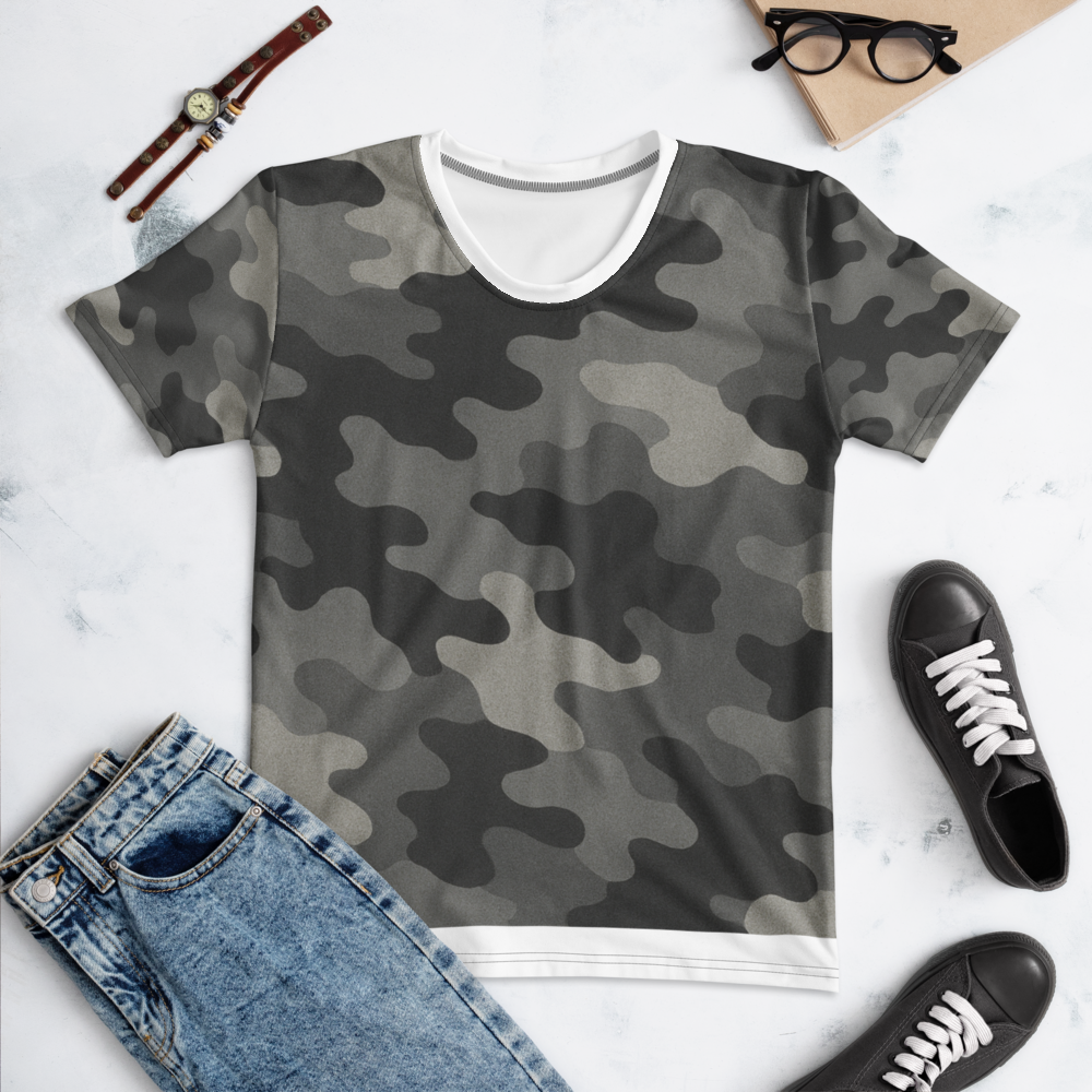 Women's T-shirt The Bored Chic Club Camouflage
