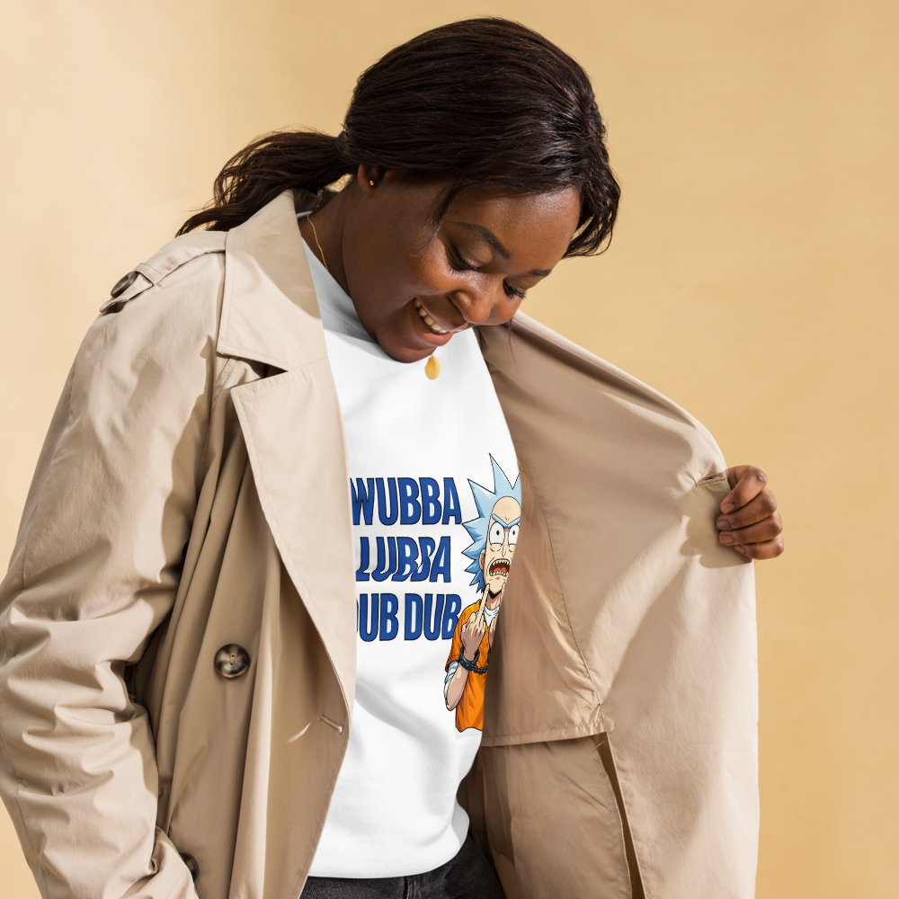 Unisex Premium Sweatshirt "WUBBA LUBBA DUB DUB"