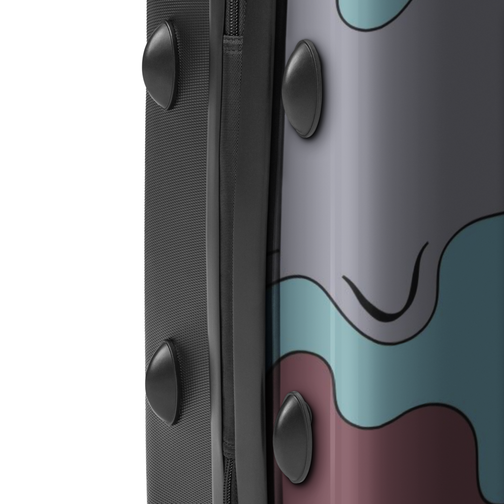 Hard-shell suitcase