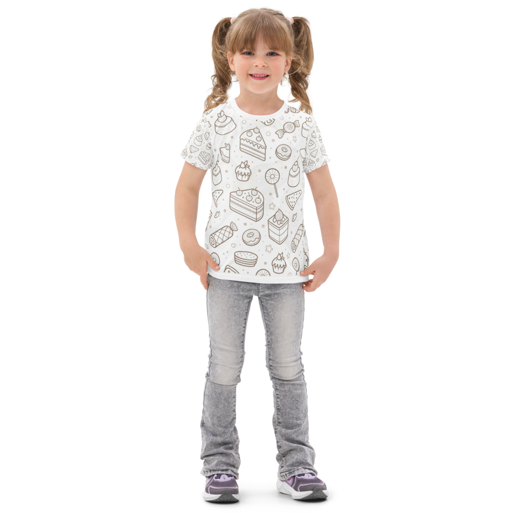 Dessert Pattern Kids T-Shirt
