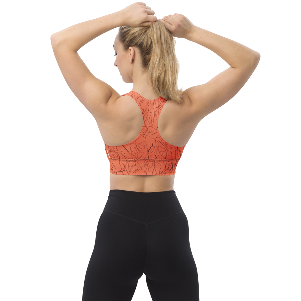 Art-Inspired Sports Bra