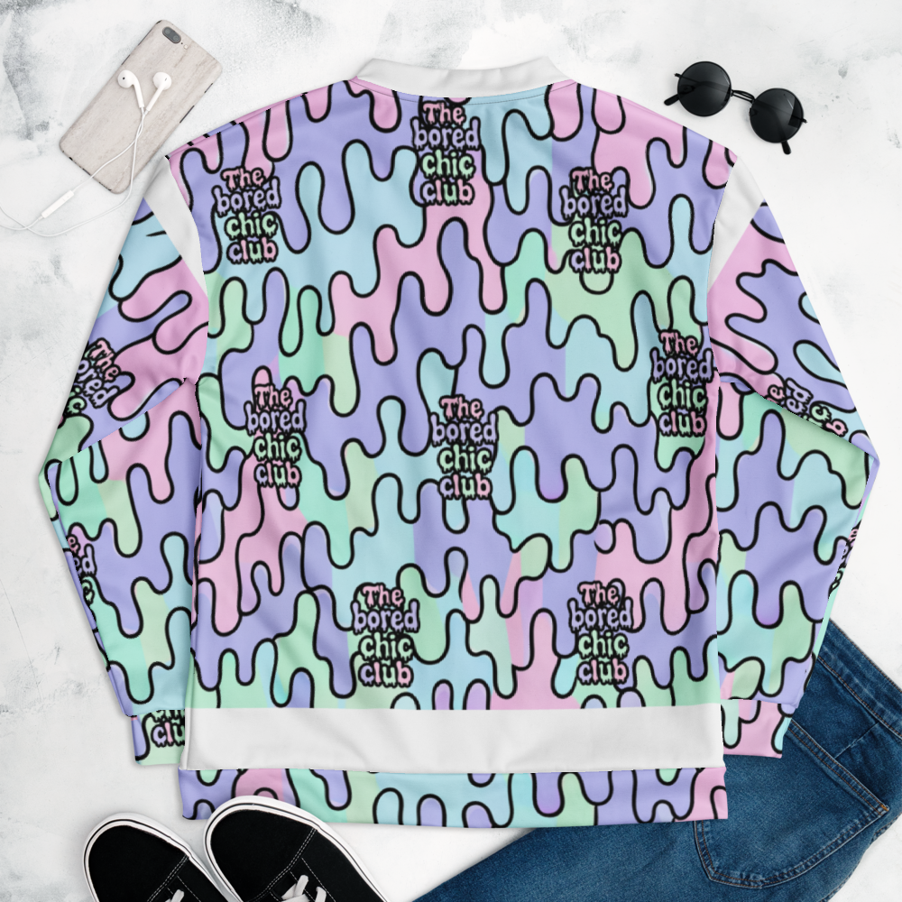 Unisex Bomber Jacket The Bored Chic Club