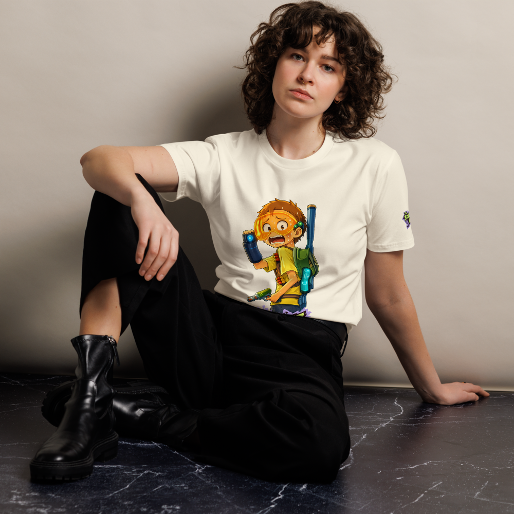 Unisex premium t-shirt Oh Jeez Morty 
