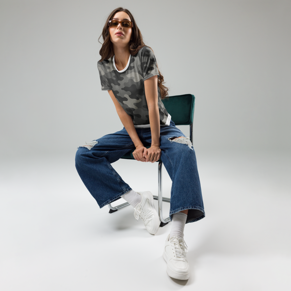 Women's T-shirt The Bored Chic Club Camouflage